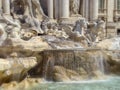 Detail from Trevi fountain