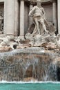 Detail of Trevi's fountain