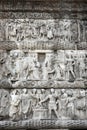 Detail of triumphal arch of Galerius - Thessaloniki Royalty Free Stock Photo