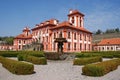 Detail of Troja castle in Prague Royalty Free Stock Photo