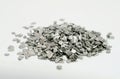 Tungsten Wolfram Metal Pieces Close Up Royalty Free Stock Photo