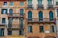 Detail Typical northern italian architecture, Bassano del Grappa, Italy