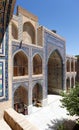 Detail from Ulugbek Meressa - Registan - Samarkand Royalty Free Stock Photo