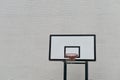 Urban Street Basketball Court and Hoop Royalty Free Stock Photo