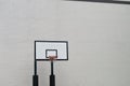 Urban Street Basketball Court and Hoop Royalty Free Stock Photo