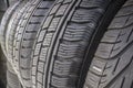 Detail of used or part worn tyres for sell