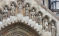 Detail of Vajdahunyad Castle, Chapel, Budapest, Hungary Royalty Free Stock Photo