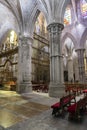 Detail of vault of Cathedral of Our Lady of Grace and Saint Juli