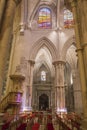 Detail of vault of Cathedral of Our Lady of Grace and Saint Juli