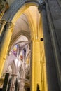 Detail of vault of Cathedral of Our Lady of Grace and Saint Juli