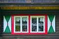 Detail of vernacular architecture in the Bohemian Forest.