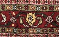 Detail of a very old Persian carpet Royalty Free Stock Photo