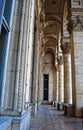 Detail view of Bucharest parlament Royalty Free Stock Photo