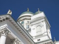 Helsinki Cathedral on Senate Square in Helsinki, Finland Royalty Free Stock Photo