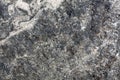 Detail view of gray granite surface. Royalty Free Stock Photo