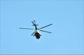 Modern army helicopters Royalty Free Stock Photo