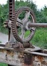 Old rusty gear Royalty Free Stock Photo