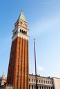 San Marco bell tower, Venice, Italy Royalty Free Stock Photo