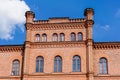 Detail view of the Vaasa Court of Appeals red brick building Royalty Free Stock Photo