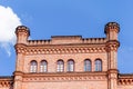 Detail view of the Vaasa Court of Appeals red brick building Royalty Free Stock Photo