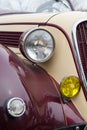 Detail of a vintage car Royalty Free Stock Photo