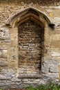 Detail of vintage door - Burford - Cotswold Royalty Free Stock Photo