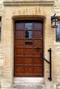 Detail of vintage door - Burford - Cotswold Royalty Free Stock Photo