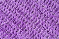 Detail of violet wool