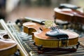 Detail of violins