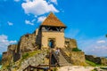 detail of the visegrad castle in Hungary...IMAGE Royalty Free Stock Photo