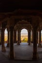 The detail of wall . Agra Fort, Agra, India Royalty Free Stock Photo