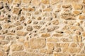 detail of a wall of irregular granite quarrying worn away Royalty Free Stock Photo