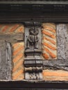 Detail of wall in an old building in Albi. France.