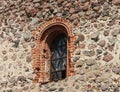Detail of a wall of Trakai Castle Royalty Free Stock Photo