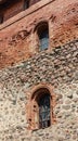 Detail of a wall of Trakai Castle Royalty Free Stock Photo