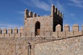 Detail of the walls of Avila, Castilla y Leon, Spain Royalty Free Stock Photo