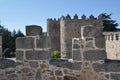 Detail of the walls of Avila, Castilla y Leon, Spain Royalty Free Stock Photo