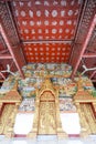 Detail of Wat Nong temple in Luang Prabang