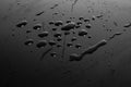 Detail of water drops. Royalty Free Stock Photo