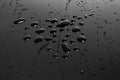 Detail of water drops. Royalty Free Stock Photo