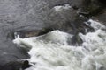 Detail of the water in movement