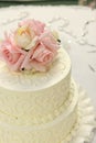 Detail of wedding cake Royalty Free Stock Photo