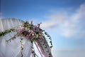 Detail wedding tent