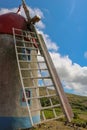 Detail windmill of Graciosa Island