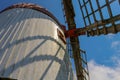 Detail  windmill of Graciosa Island Royalty Free Stock Photo