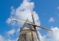 Detail of windmill in Marie-Galante, Guadeloupe
