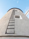 Detail of windmill in Trebic. The natural tannin was milled here