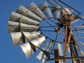 Detail of a windpump in the Cape, South Africa Royalty Free Stock Photo