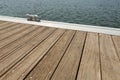 Floating dock Royalty Free Stock Photo