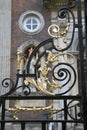 Detail on Worcester Guildhall, England Royalty Free Stock Photo